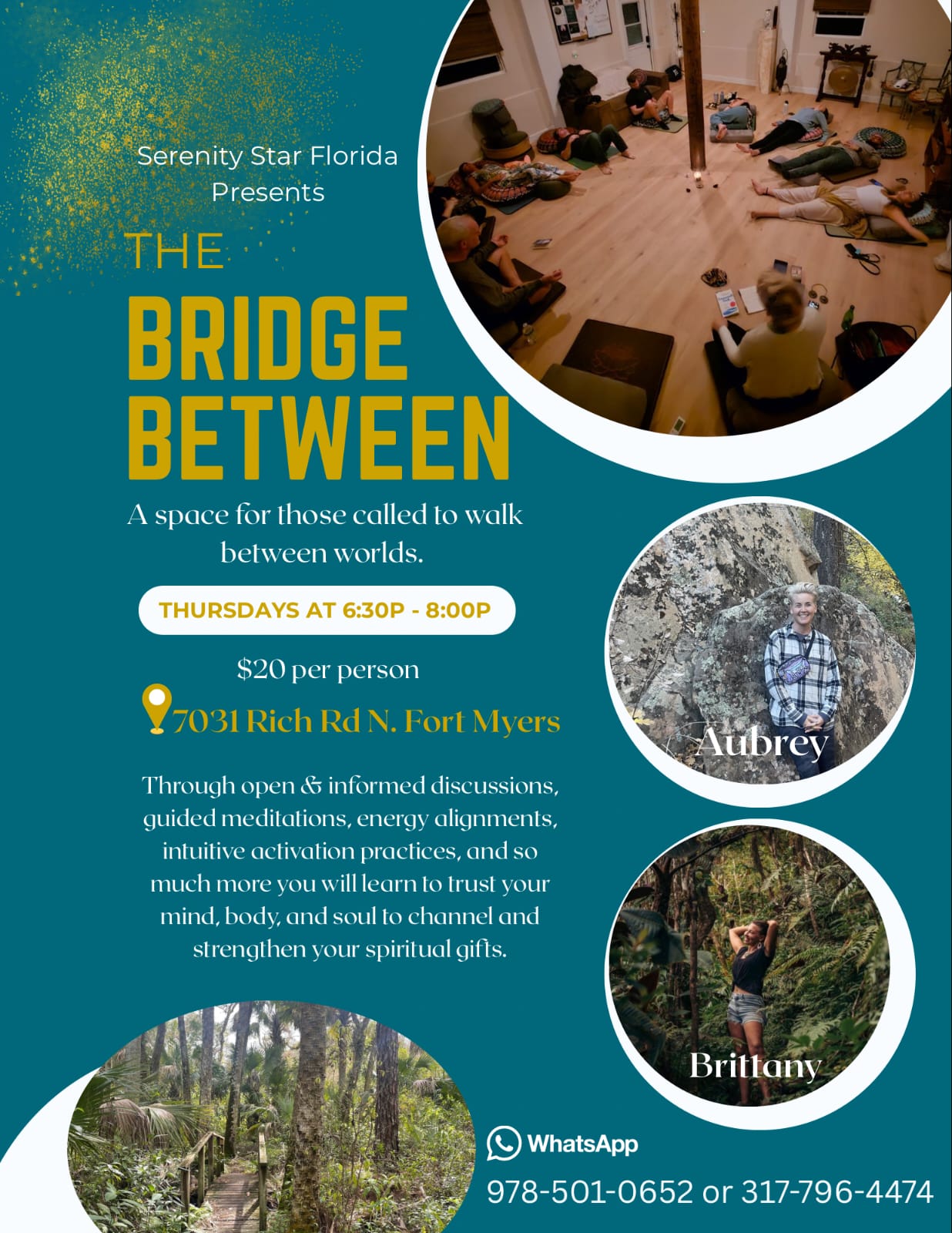 The Bridge Between spiritual circle at Serenity Star