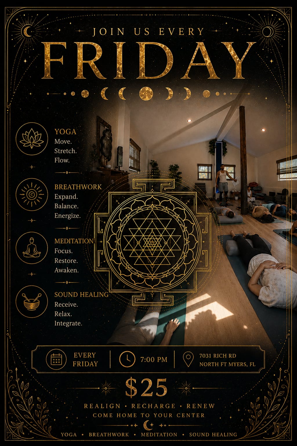 Divine Alignment, Fridays at Serenity Star