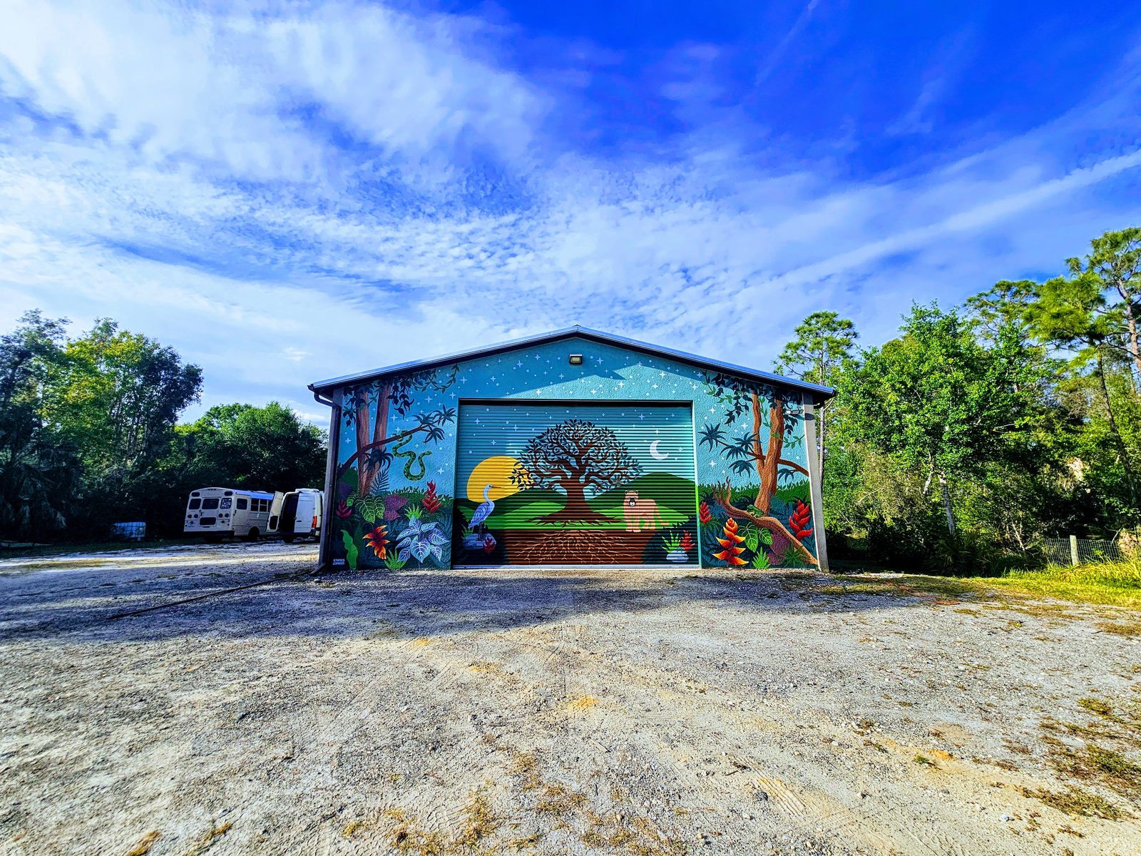 Barn mural