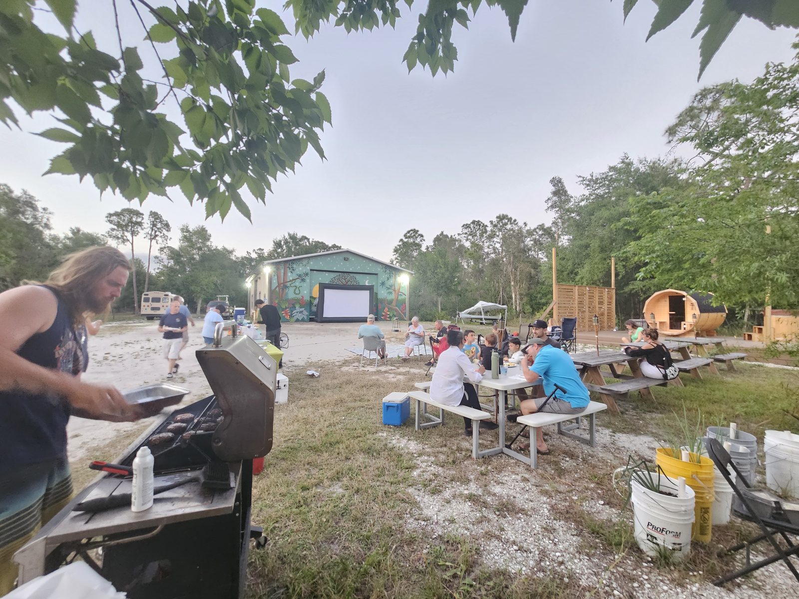 Cookout outdoor movie