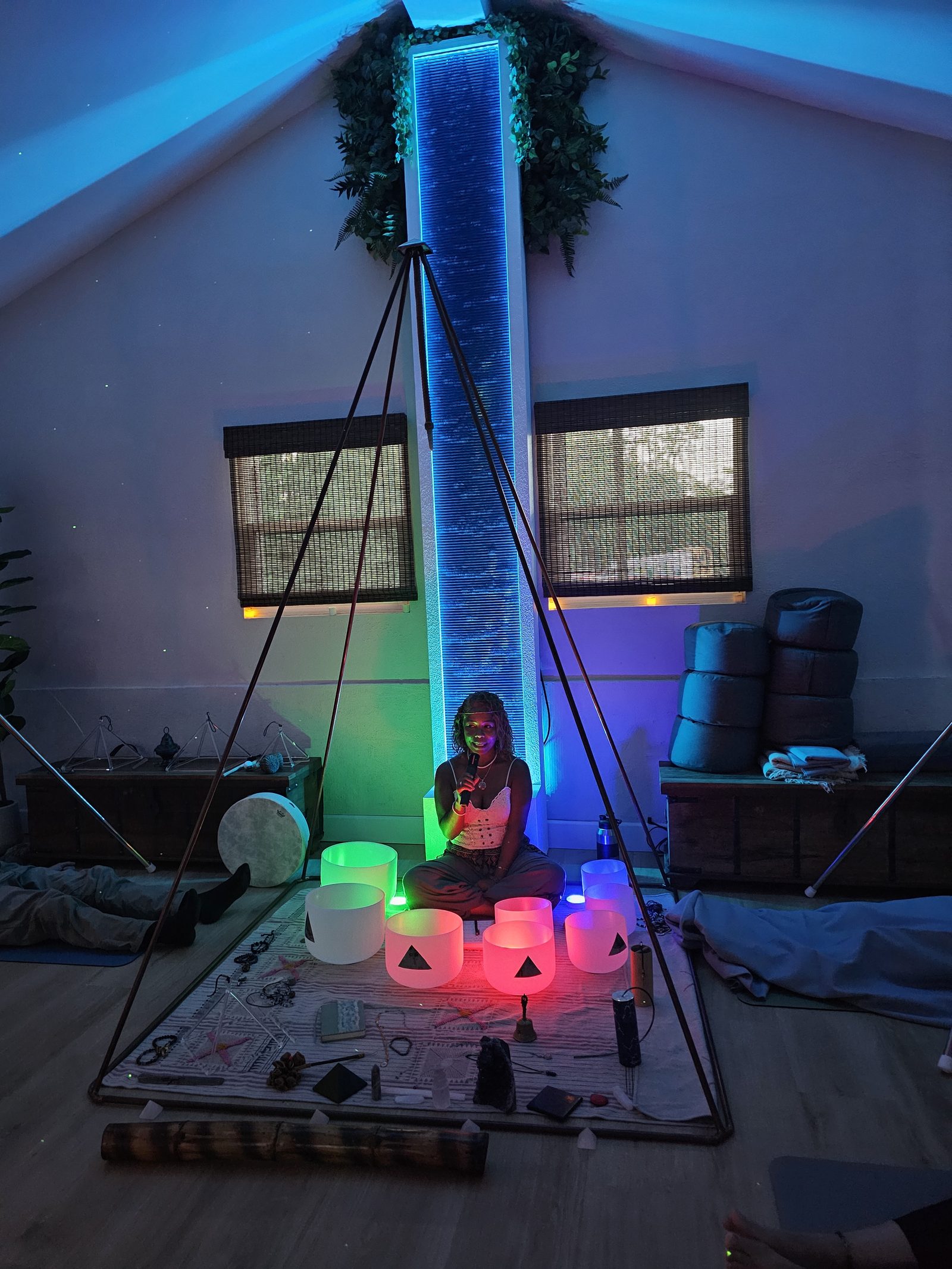 Pyramid sound journey