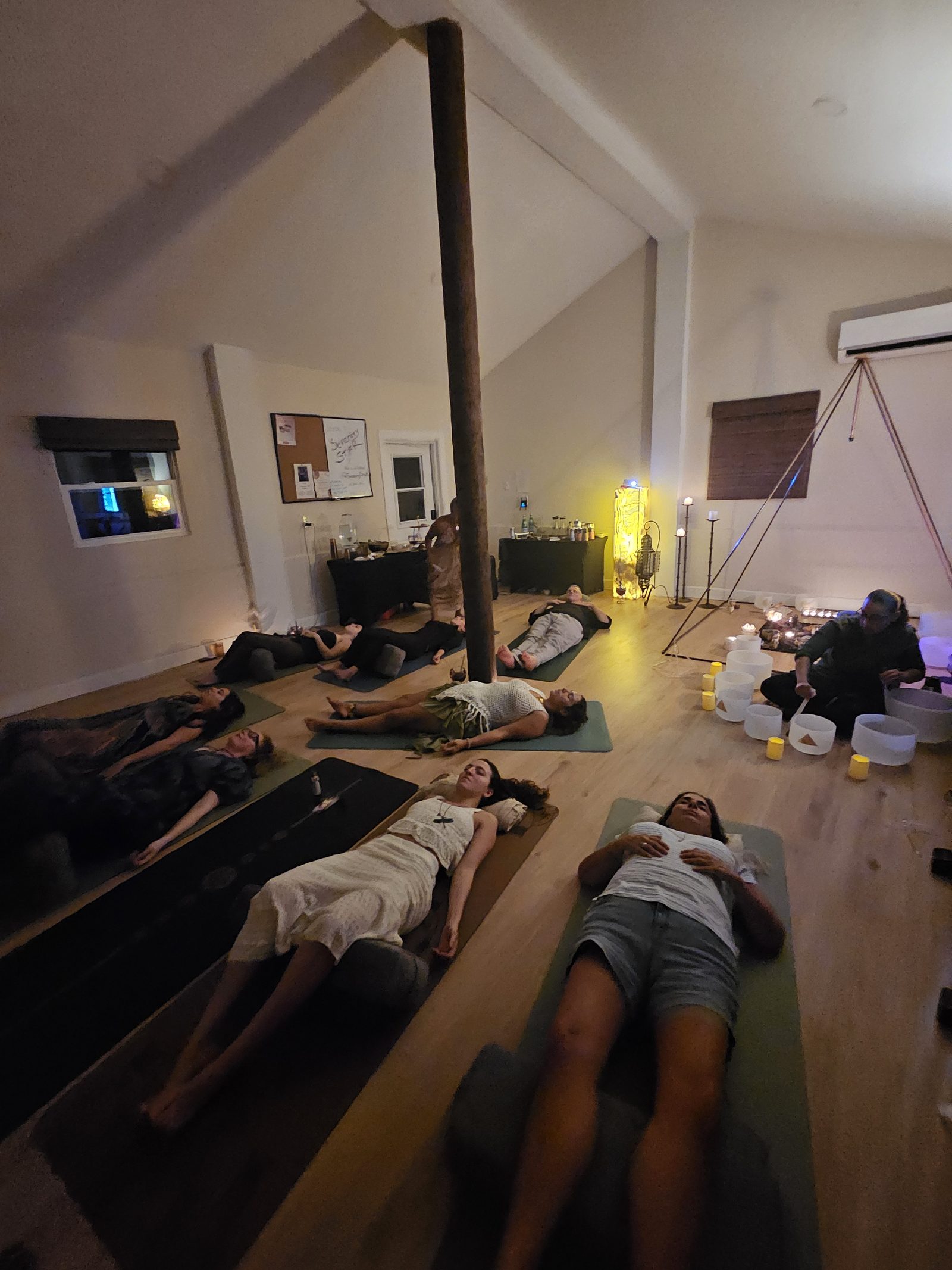 Sound journey savasana